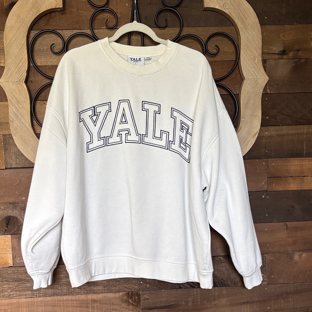 Yale Crewneck Sweatshirt - White
